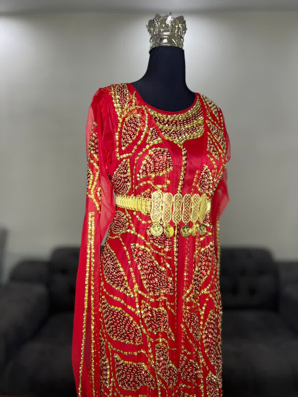 لباس مجلسی جواهر دوزی شده،هنری