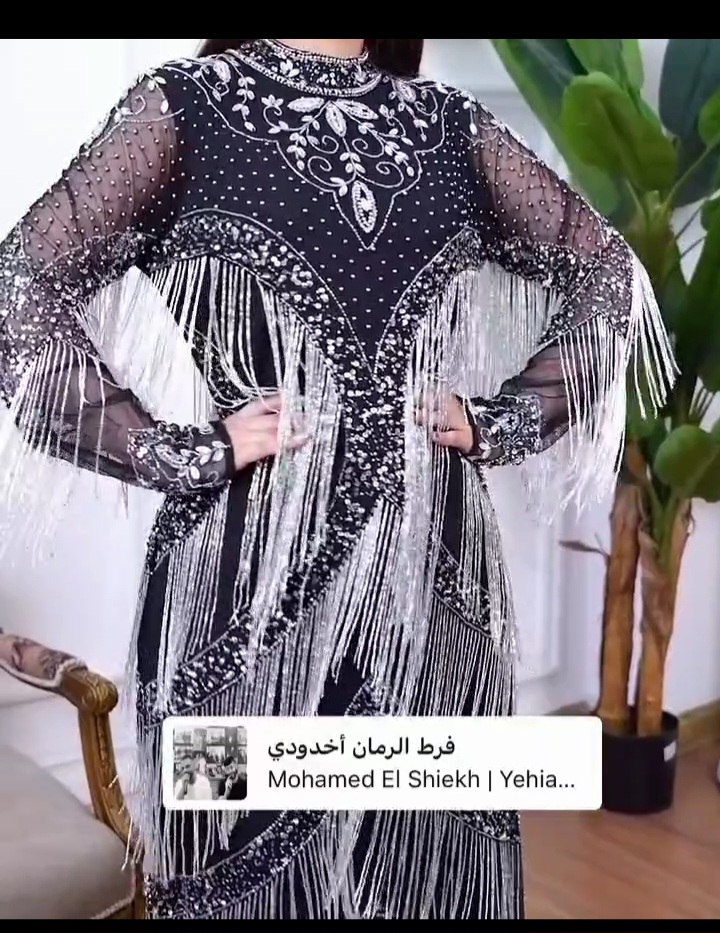 لباس وارداتی فول ملیله و سنگ،لباس مجلسی خاص و بی نظیر