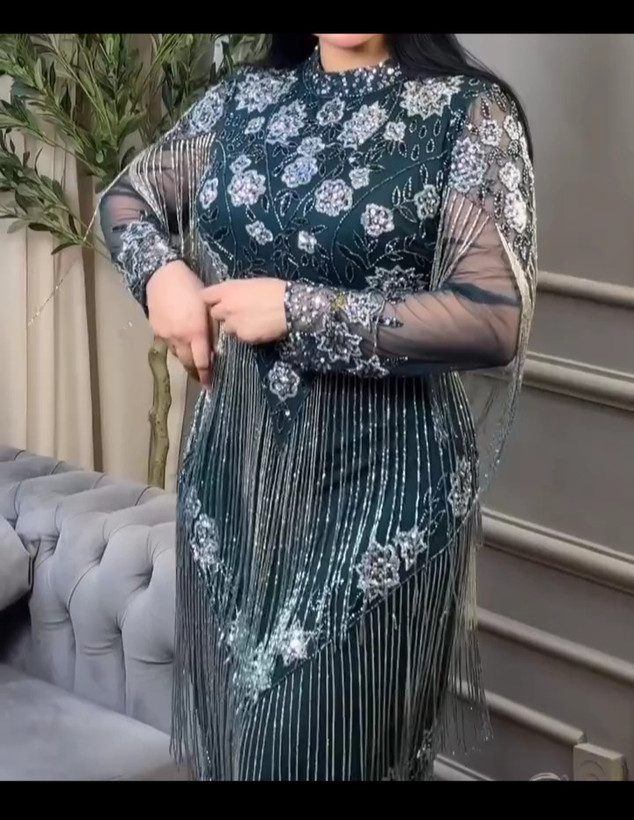 مجلسی وارداتی خاص،لباس محلسی ویژه،لباس محلسی فول ملیله و سنگ،ریسه ای