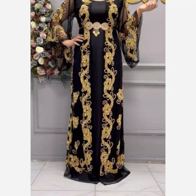 لباس مجلسی زنانه،لباس جواهر دوزی شده،لباس هنری سنتی