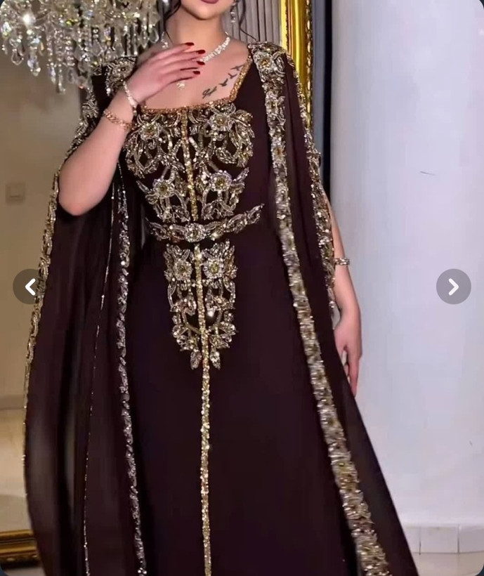 لباس مجلسی وارداتی ۲تیکه گلدوزی و سنگ کاری