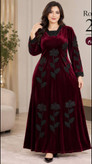 ماکسی مجلسی مخمل وارداتی،ماکسی مجلسی،مخمل مجلسی گلدوزی