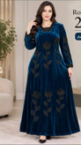 ماکسی مجلسی مخمل وارداتی،ماکسی مجلسی،مخمل مجلسی گلدوزی
