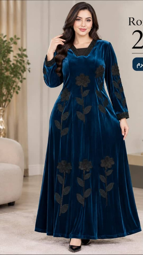 ماکسی مجلسی مخمل وارداتی،ماکسی مجلسی،مخمل مجلسی گلدوزی