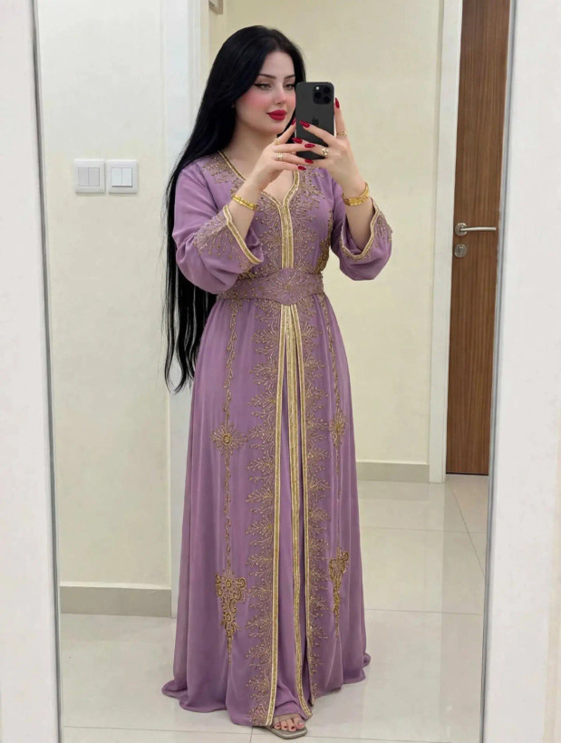 لباس مجلسی وارداتی،لباس گلدوزی شده خارجی
