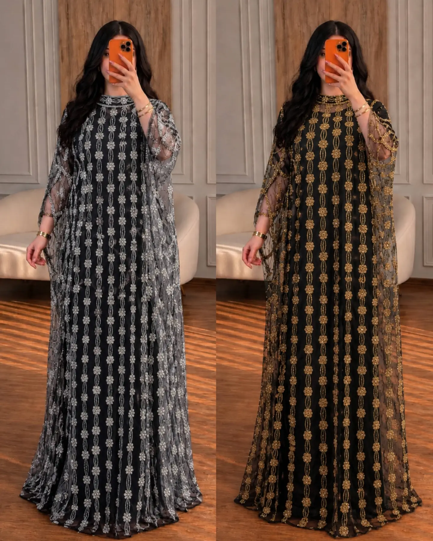 پیراهن وارداتی  سنگ و کریستال دوتیکه