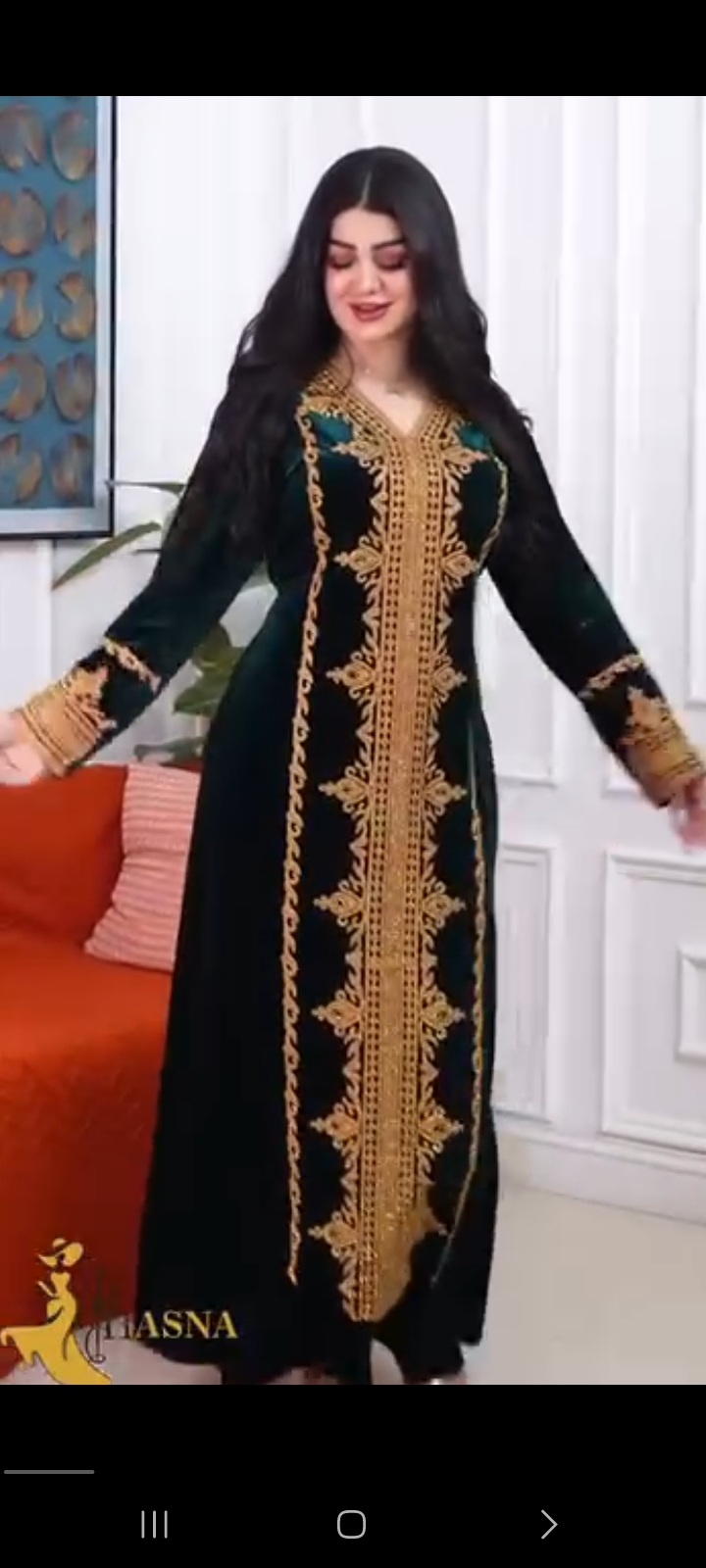ماکسی پیراهن مخمل وارداتی شاین